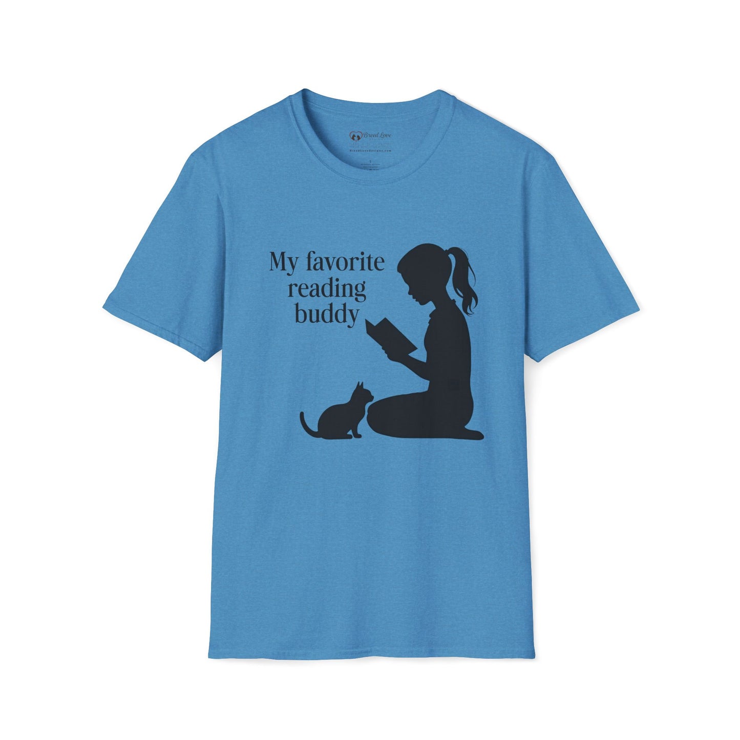 My Favorite Reading Buddy Cat T-Shirt