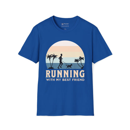 Running With My Best Friend - Male T-Shirt