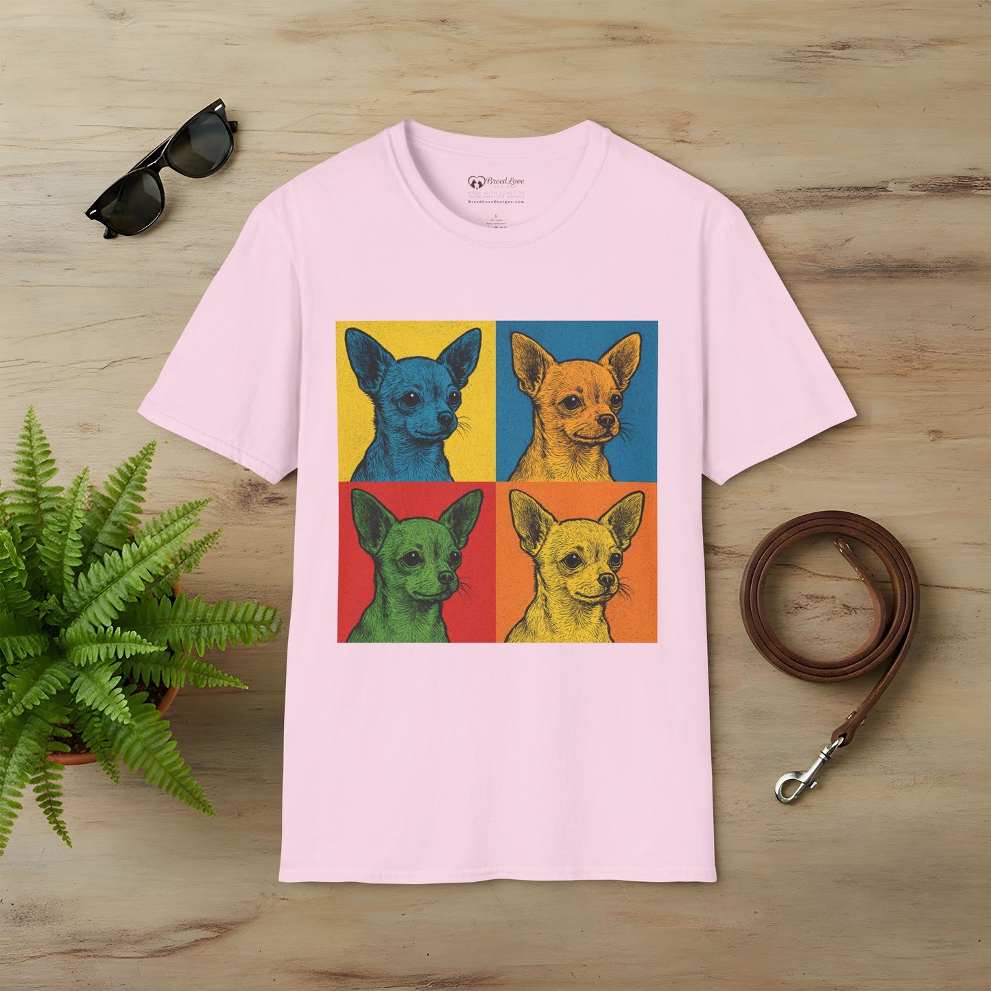 Chihuahua Pop Art T-Shirt