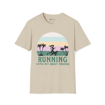 Running With My Best Friend - Female T-Shirt