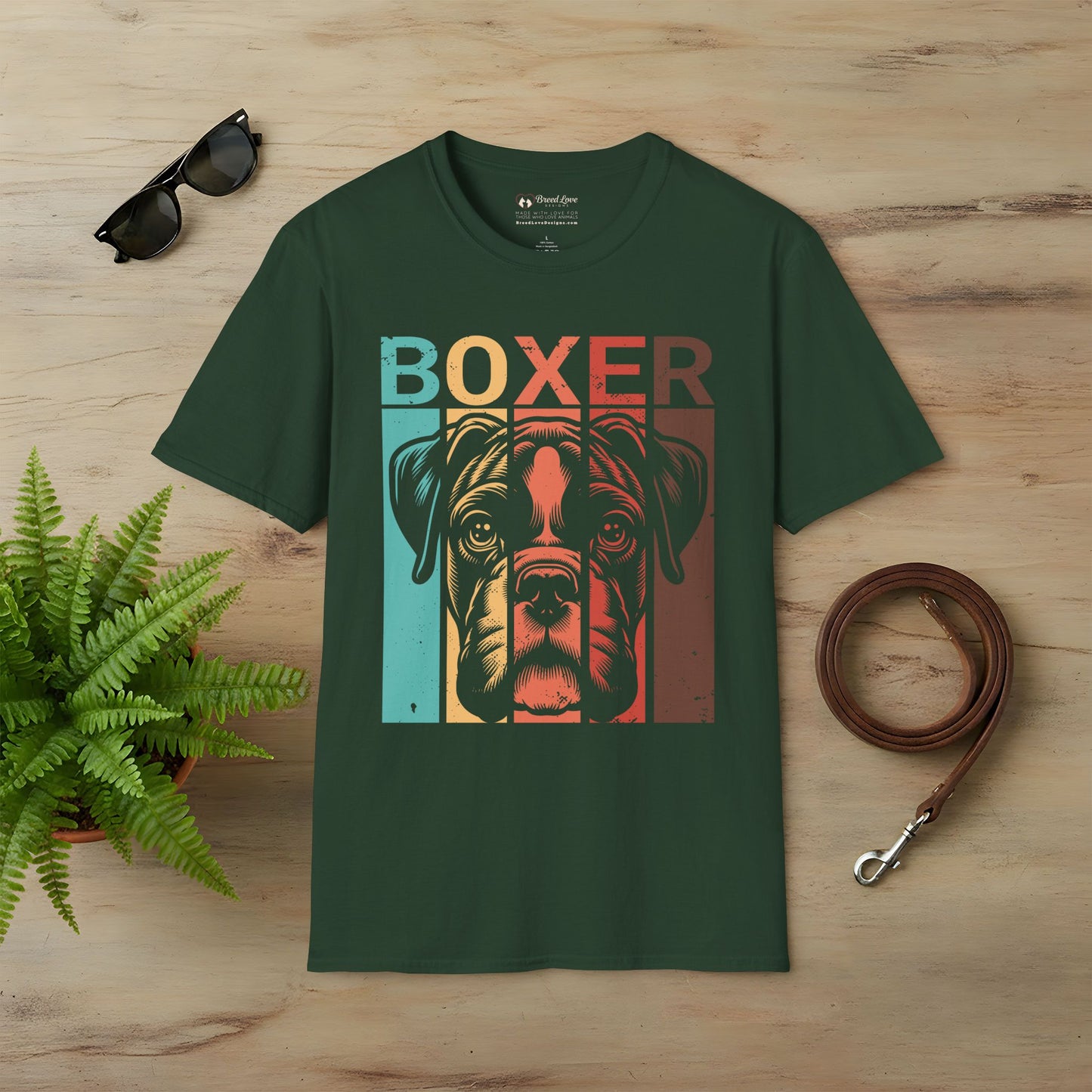 Retro Boxer T-Shirt