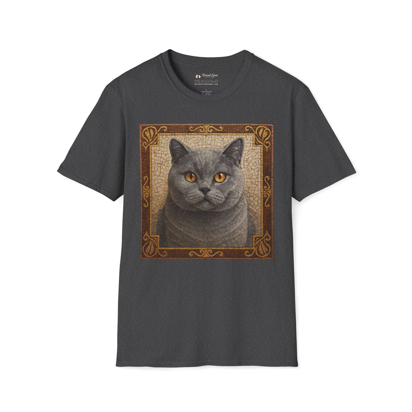 British Shorthair Mosaic T-Shirt