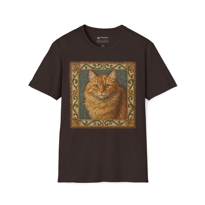 Orange House Cat Mosaic T-Shirt
