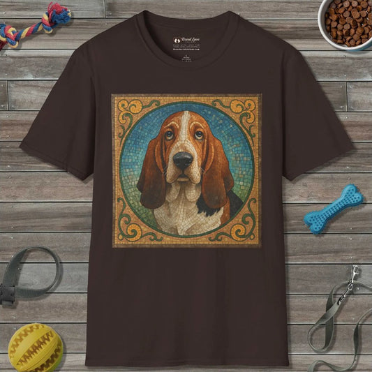 Basset Hound Mosaic T-Shirt