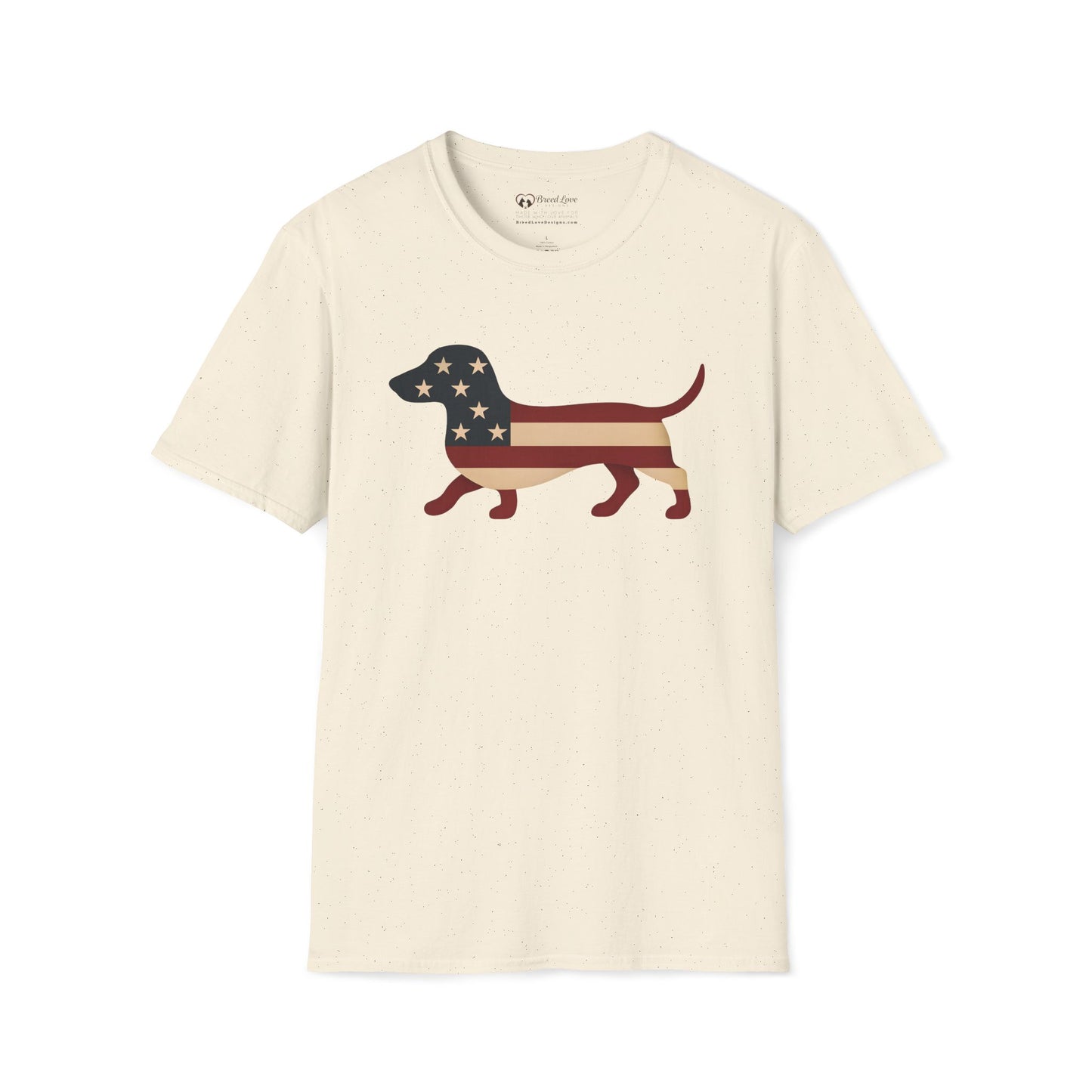 American Flag Dachshund T-Shirt