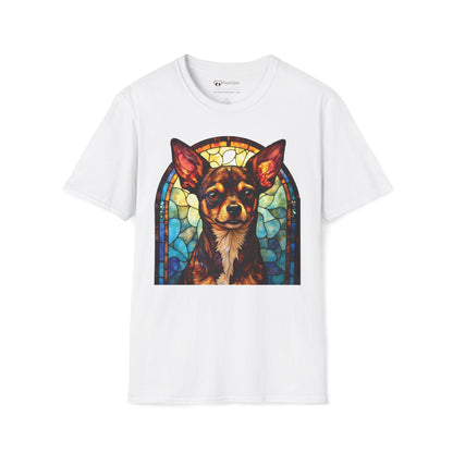 Stained Glass Chihuahua T-Shirt
