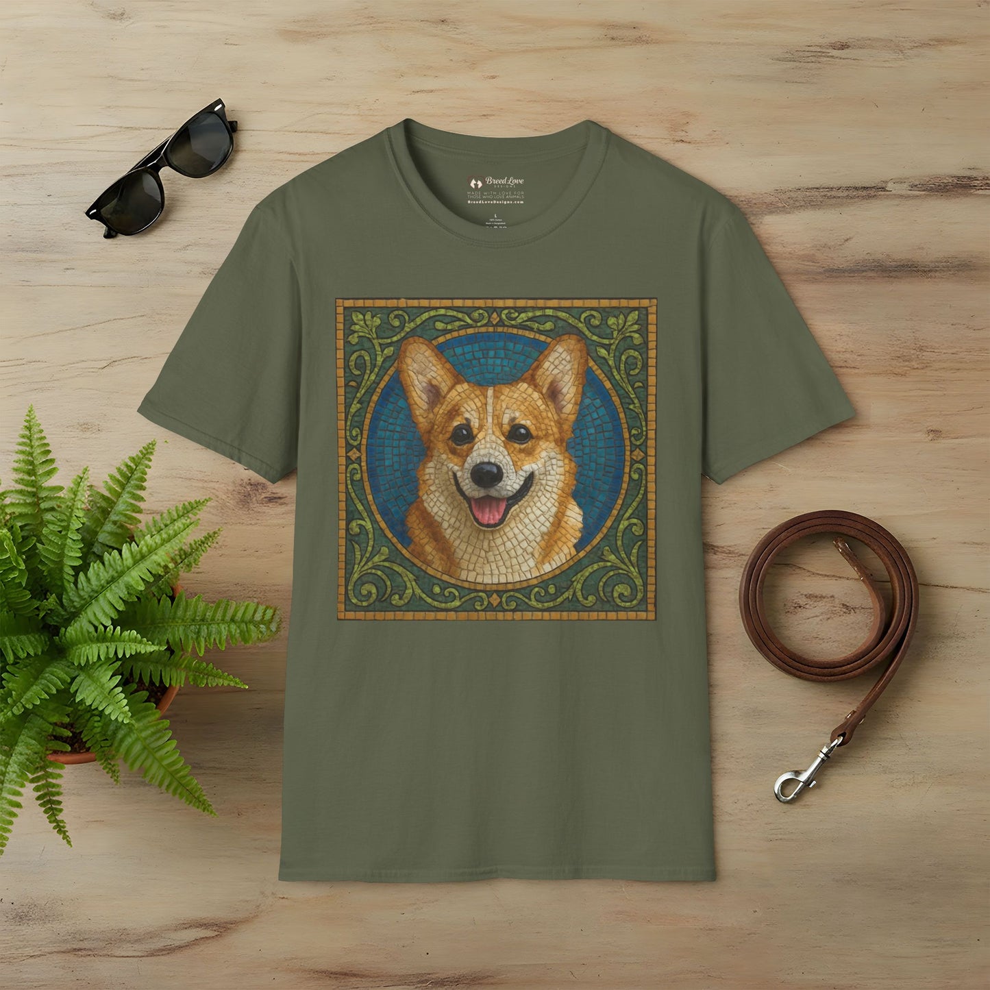 Corgi Mosaic T-Shirt