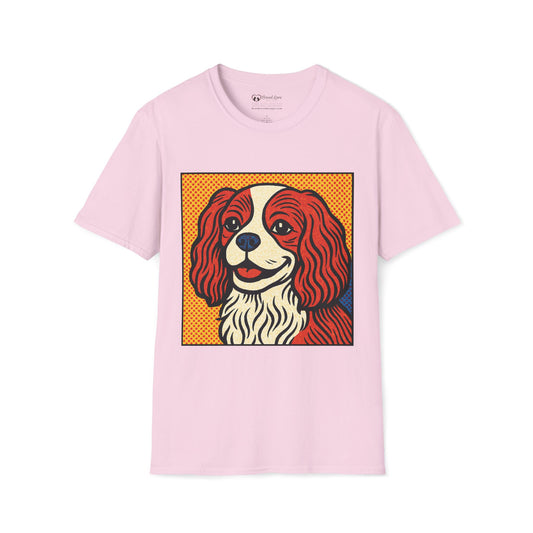 Cavalier King Charles Spaniel Pop Art T-Shirt