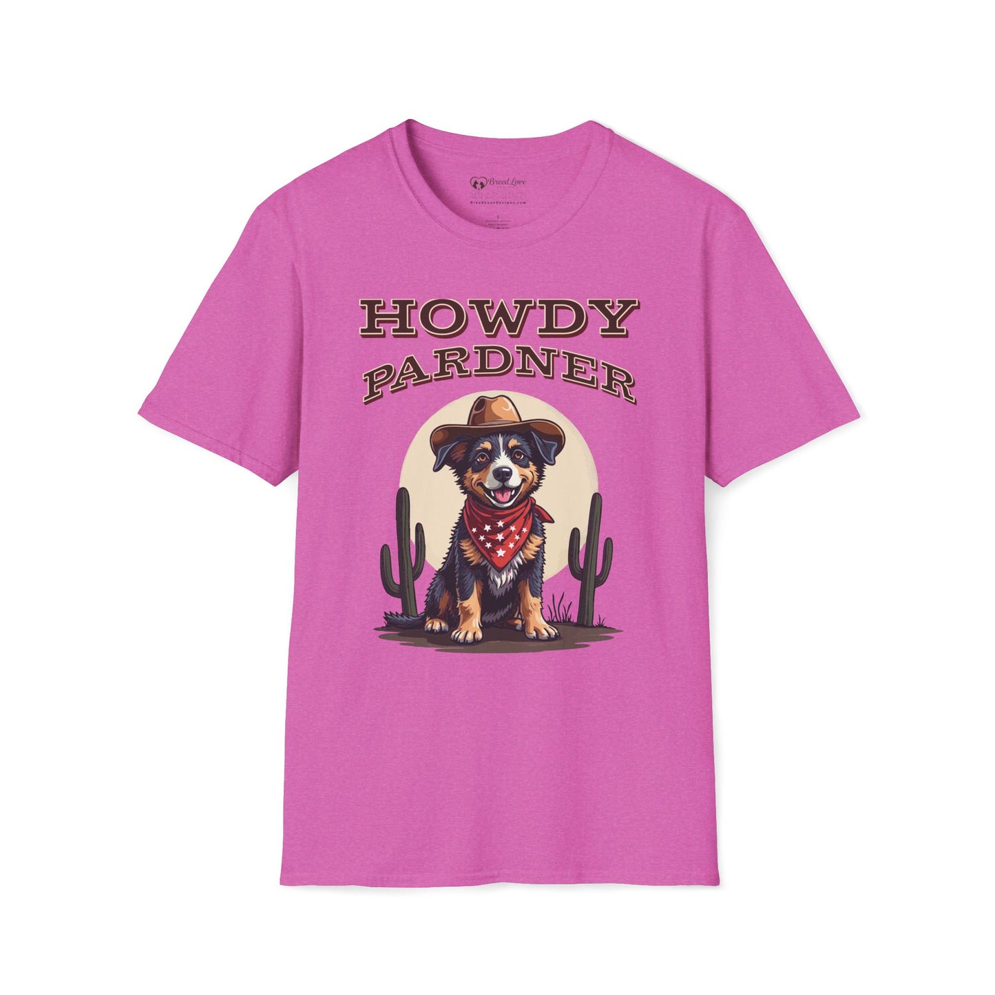 Howdy Pardner Border Collie T-Shirt