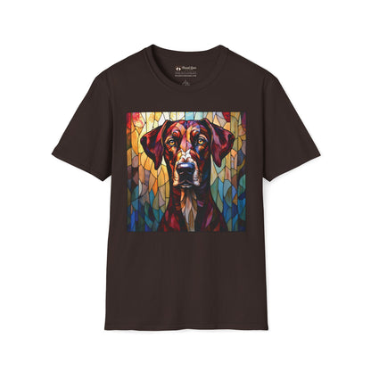 Stained Glass Great Dane T-Shirt