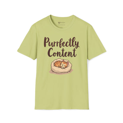 Purrfectly Content T-Shirt