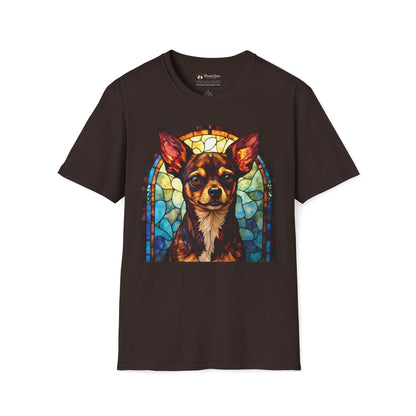 Stained Glass Chihuahua T-Shirt