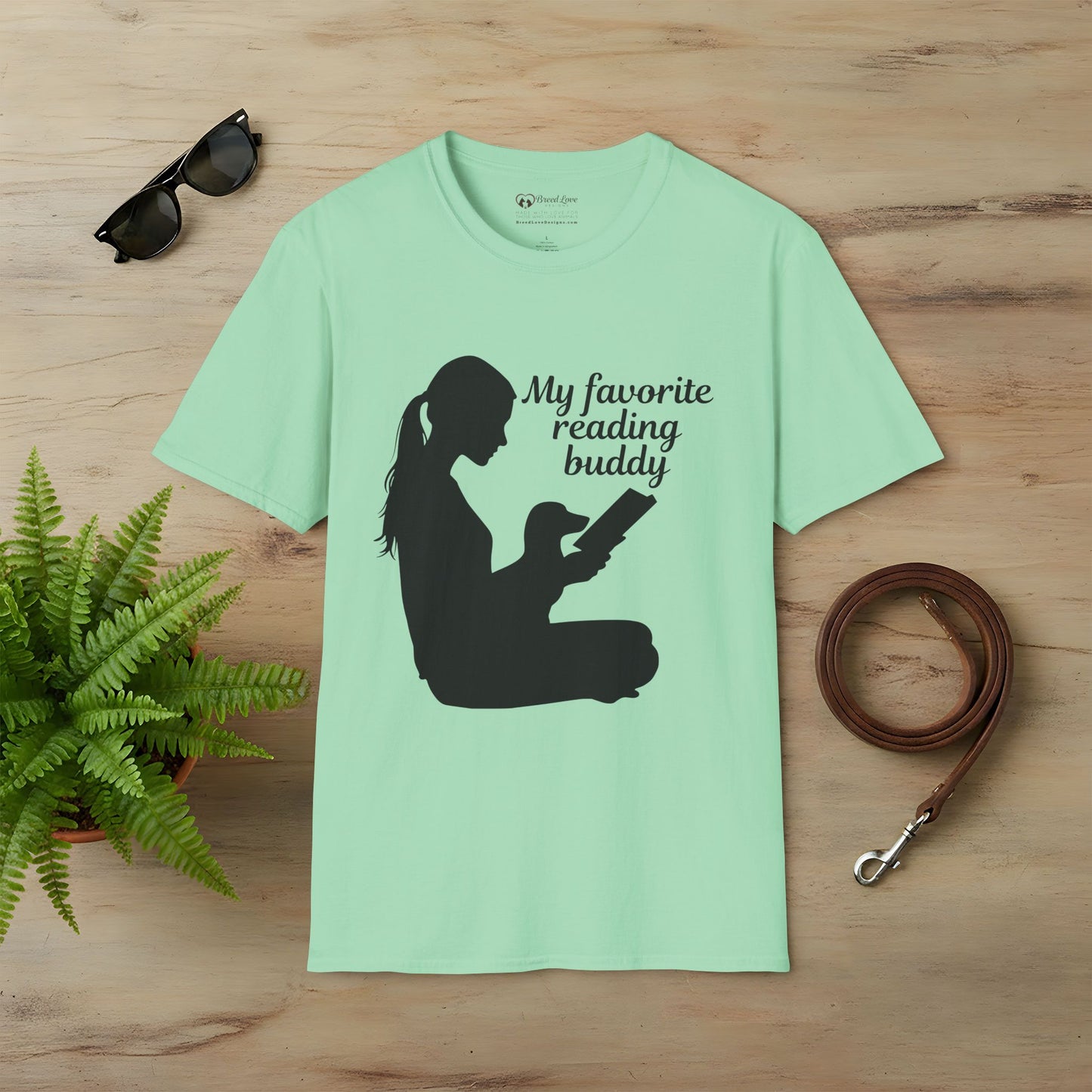 My Favorite Reading Buddy Dog T-Shirt
