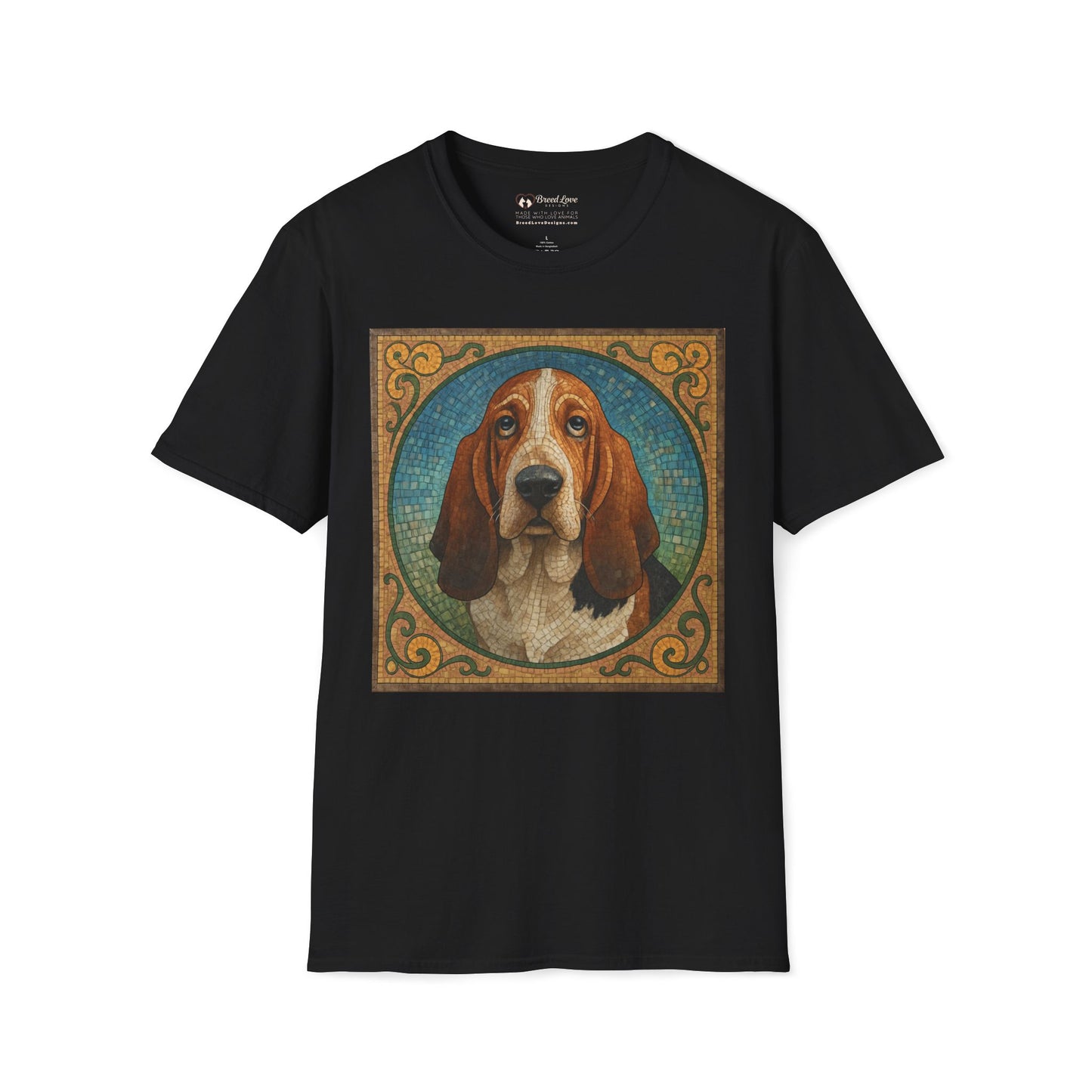 Basset Hound Mosaic T-Shirt