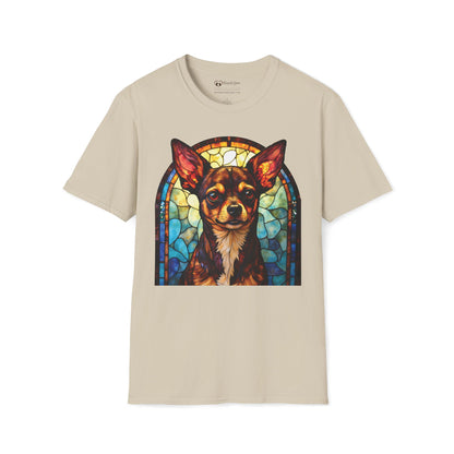 Stained Glass Chihuahua T-Shirt