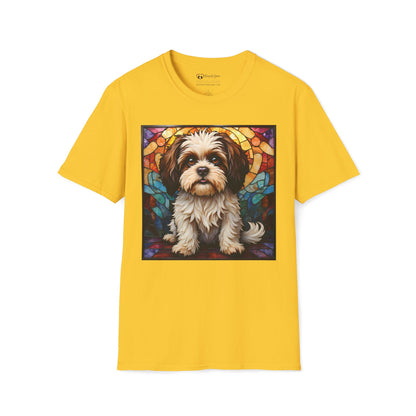 Stained Glass Shih Tzu T-Shirt