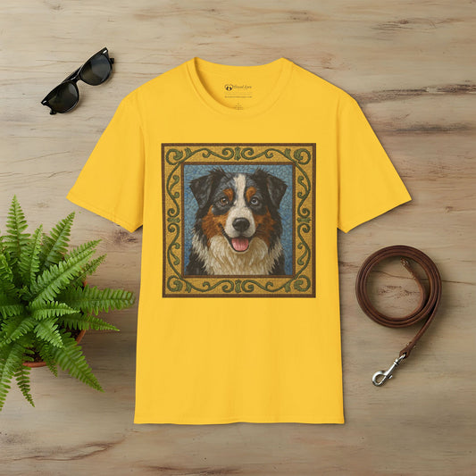 Australian Shepherd Mosaic T-Shirt