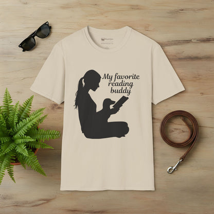 My Favorite Reading Buddy Dog T-Shirt