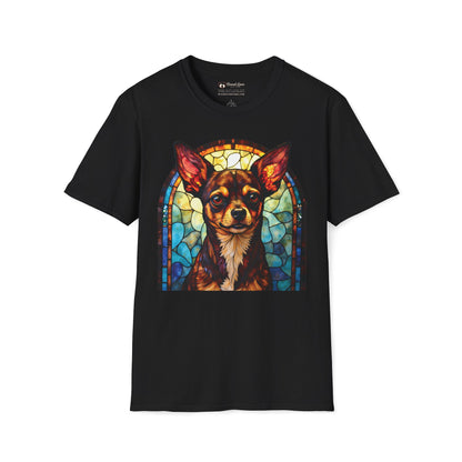 Stained Glass Chihuahua T-Shirt