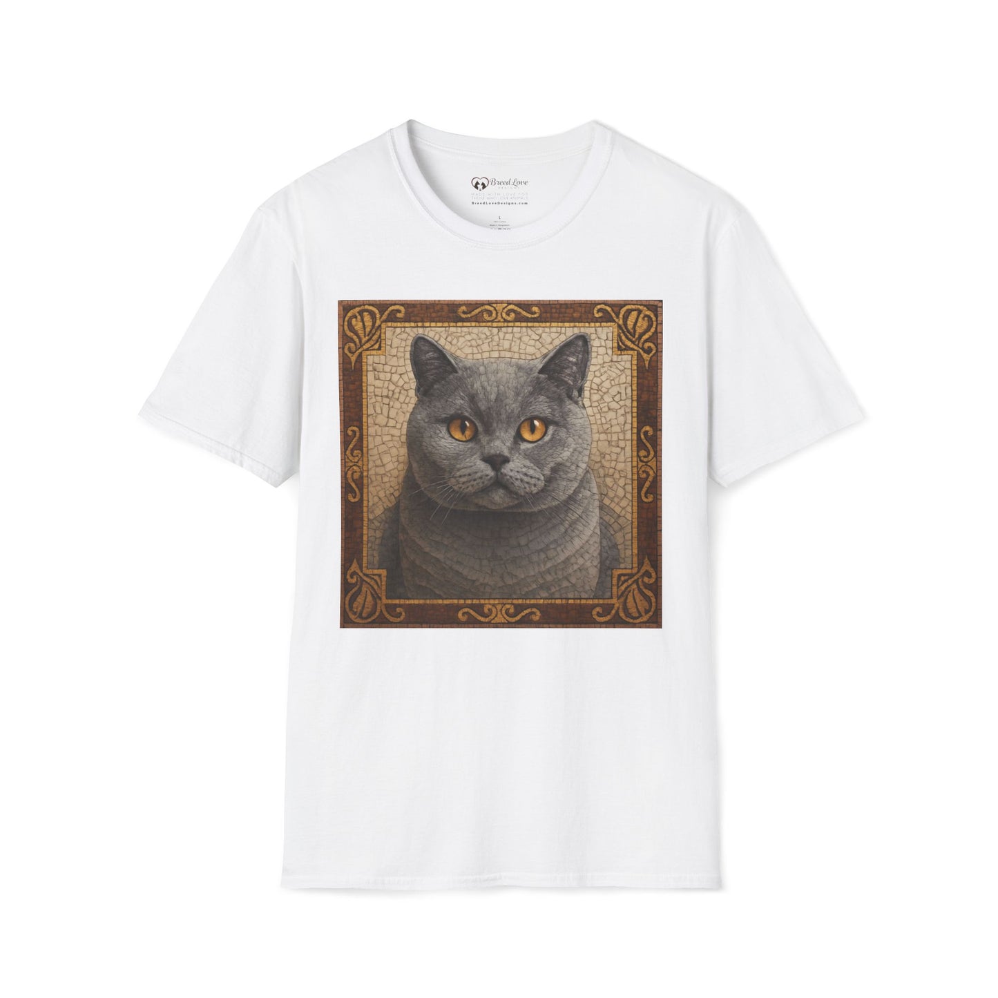 British Shorthair Mosaic T-Shirt