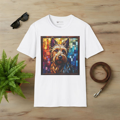 Stained Glass Terrier T-Shirt