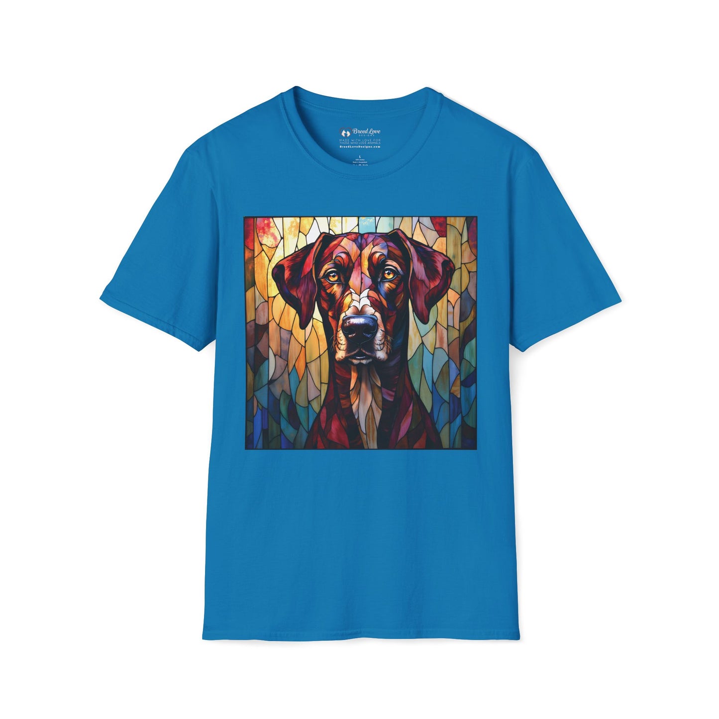 Stained Glass Great Dane T-Shirt