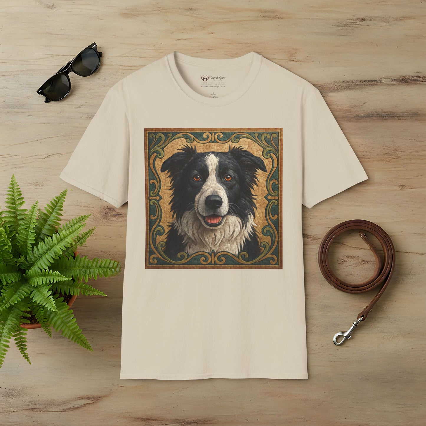 Border Collie Mosaic T-Shirt