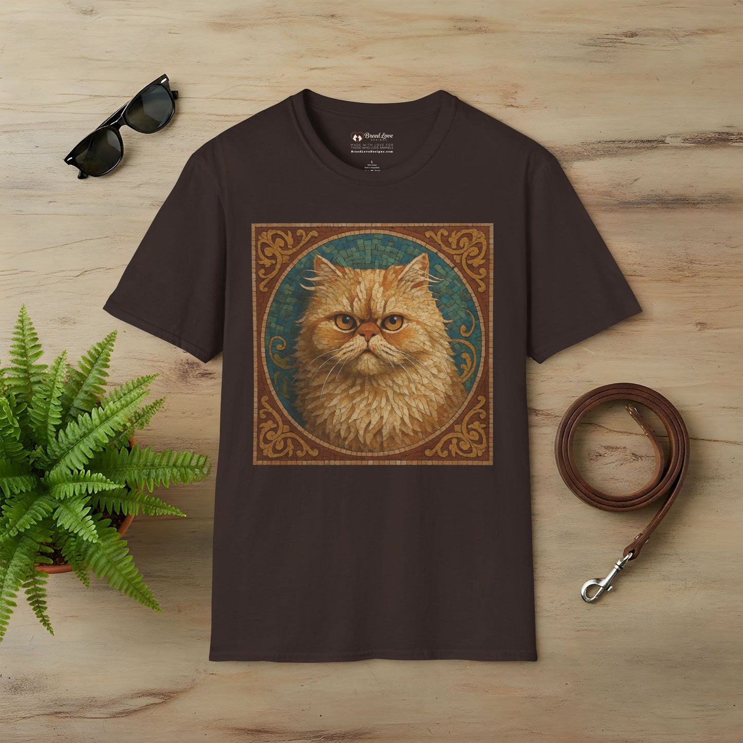 Persian Cat Mosaic T-Shirt