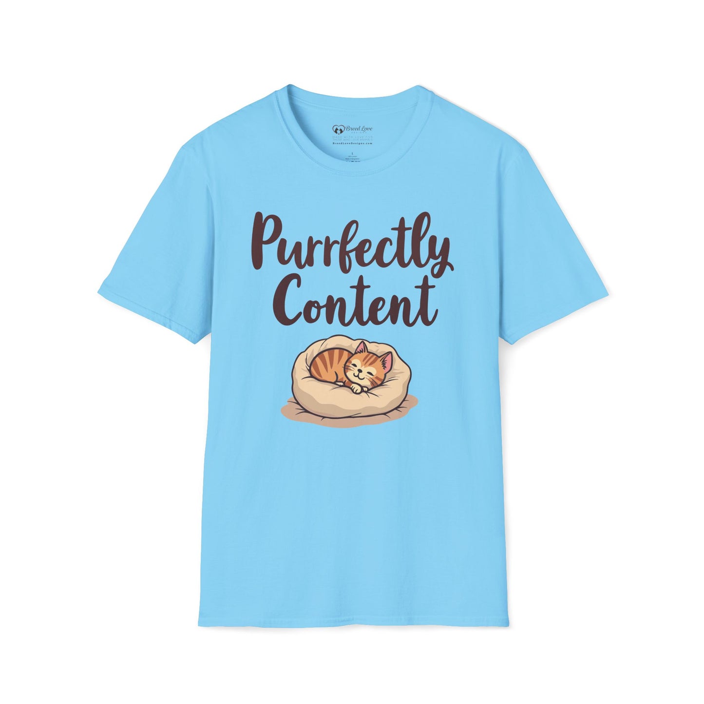 Purrfectly Content T-Shirt