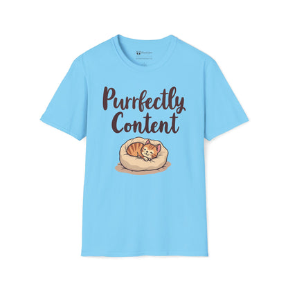 Purrfectly Content T-Shirt
