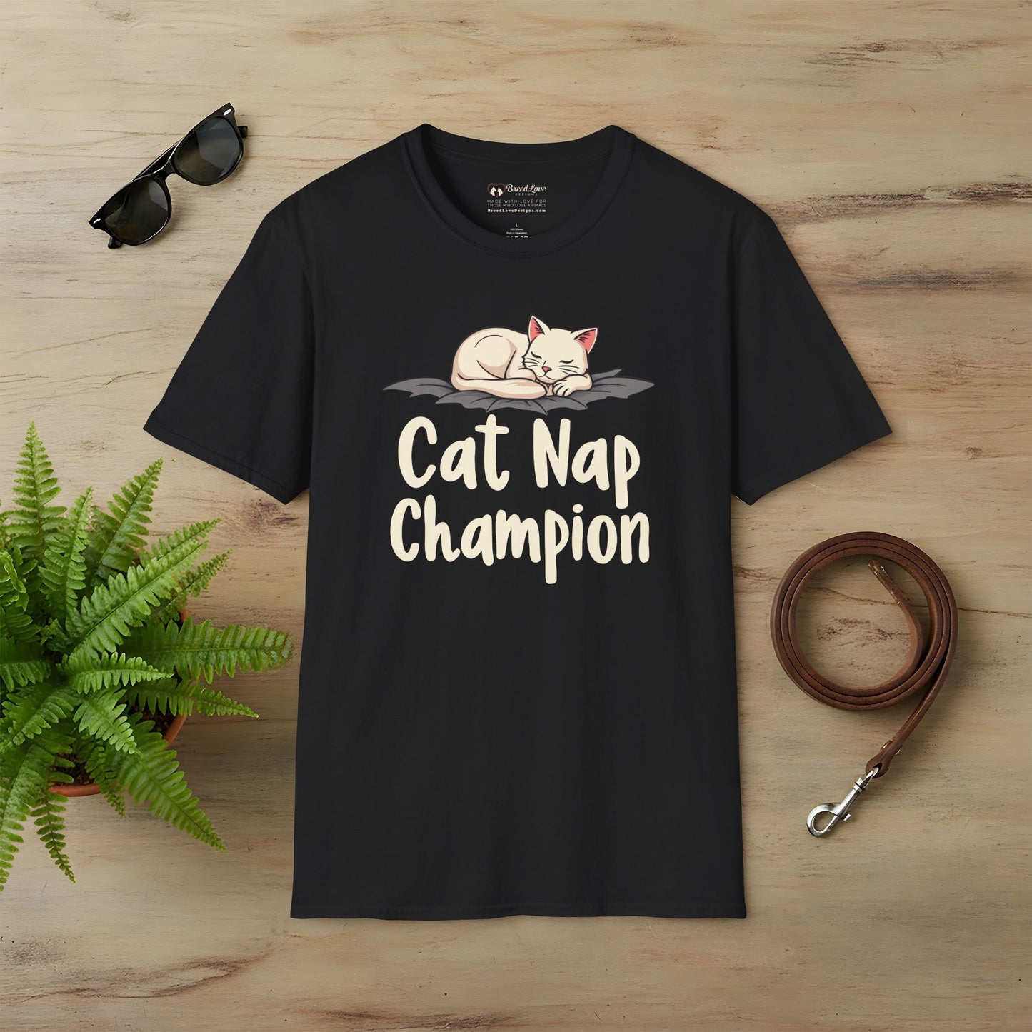 Cat Nap Champion T-Shirt