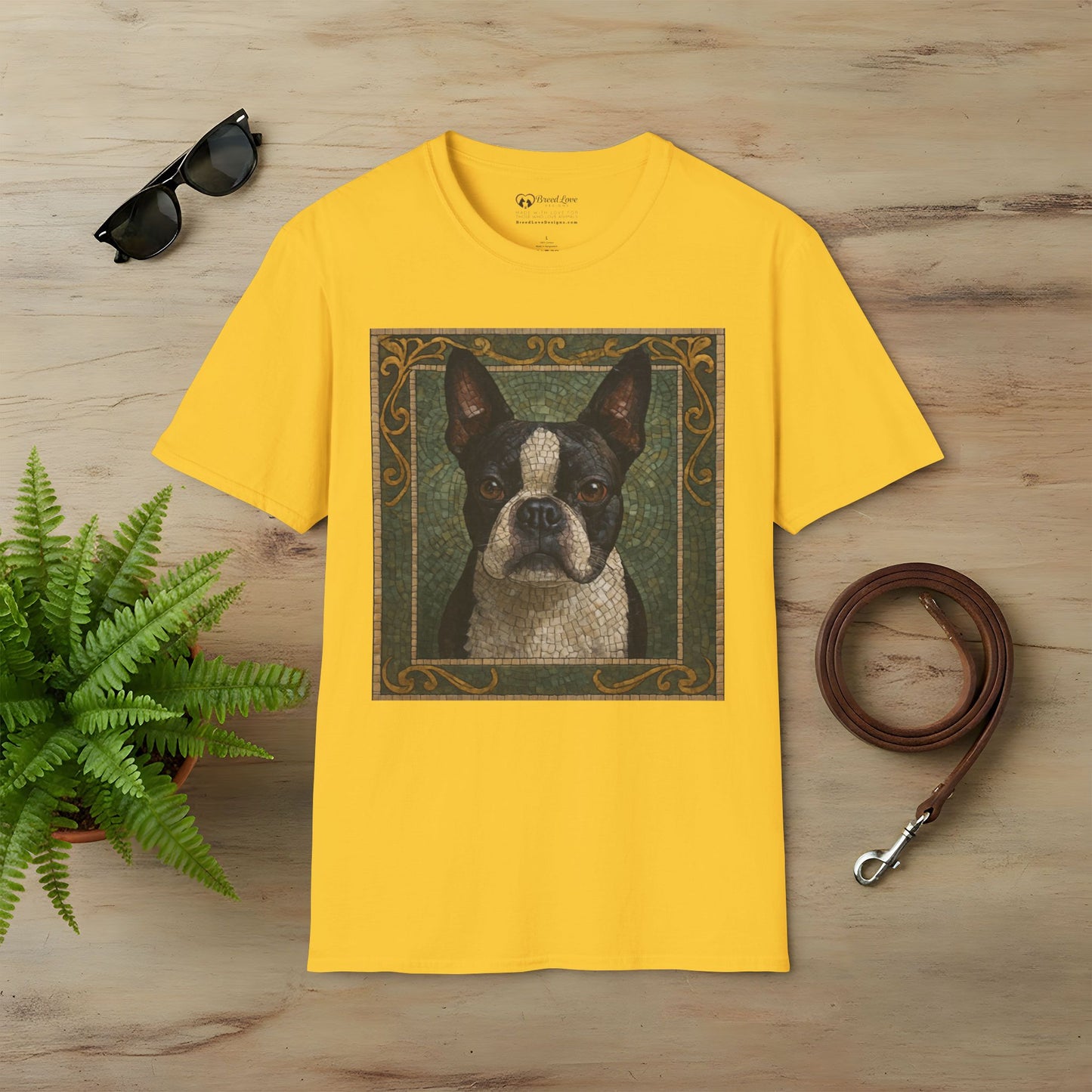 Boston Terrier Mosaic T-Shirt