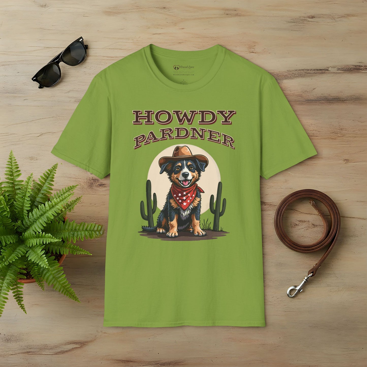 Howdy Pardner Border Collie T-Shirt
