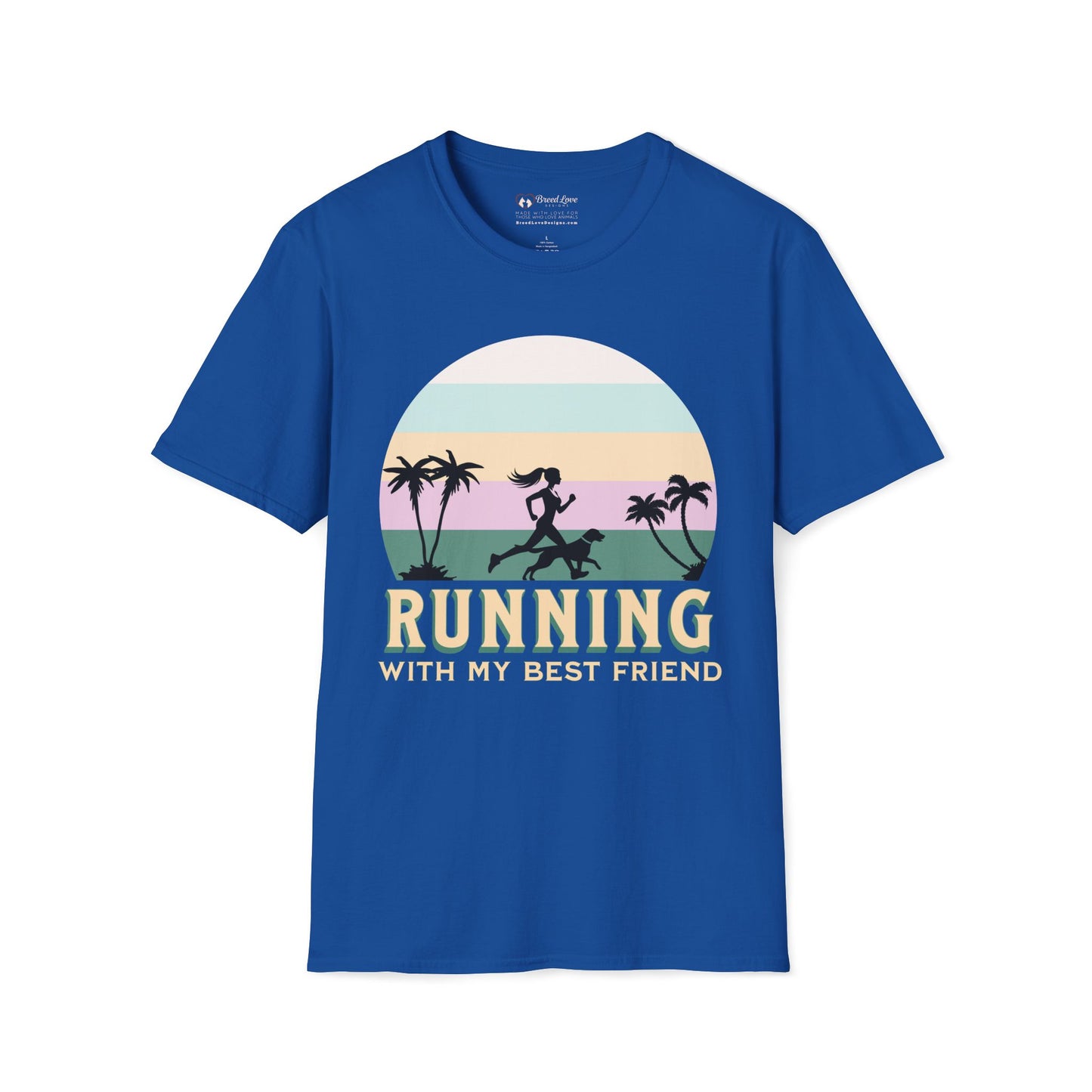 Running With My Best Friend - Female T-Shirt