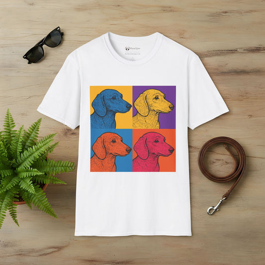 Dachshund Pop Art T-Shirt