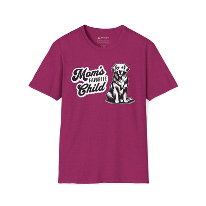 Mom's Favorite Child - Golden Retriever T-Shirt