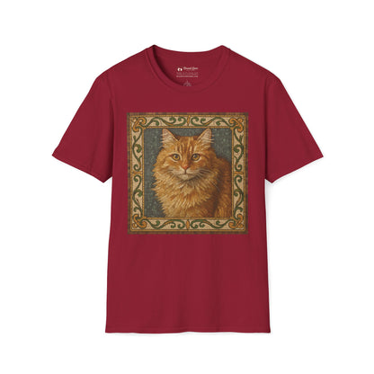 Orange House Cat Mosaic T-Shirt