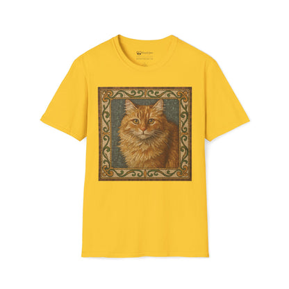 Orange House Cat Mosaic T-Shirt