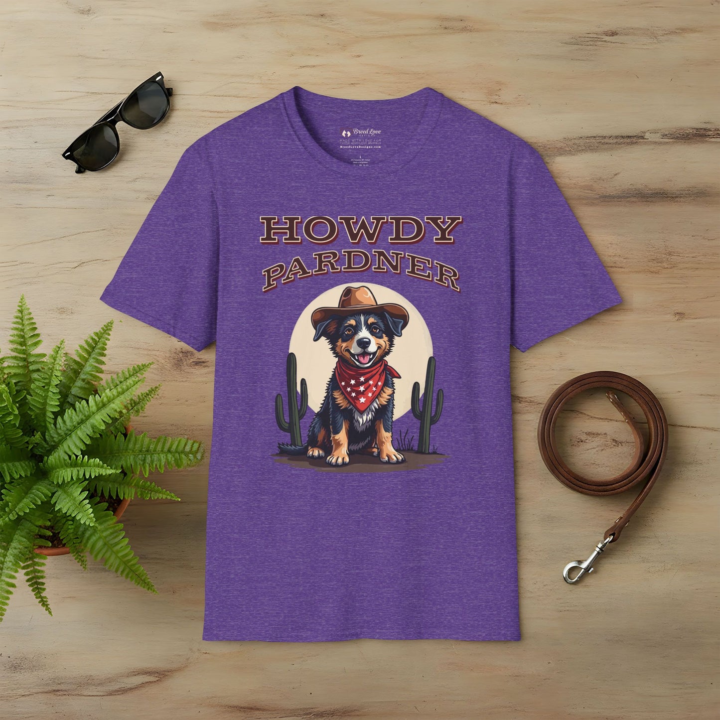 Howdy Pardner Border Collie T-Shirt