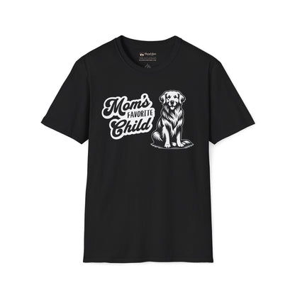 Mom's Favorite Child - Golden Retriever T-Shirt