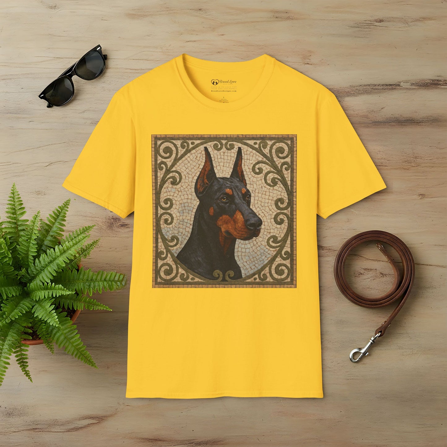 Doberman Pinscher Mosaic T-Shirt