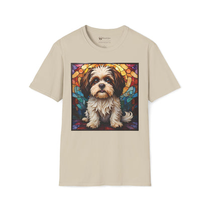 Stained Glass Shih Tzu T-Shirt