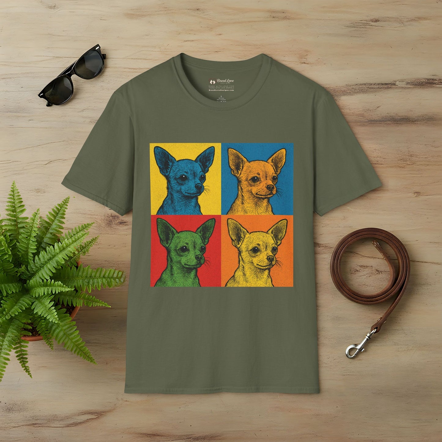 Chihuahua Pop Art T-Shirt