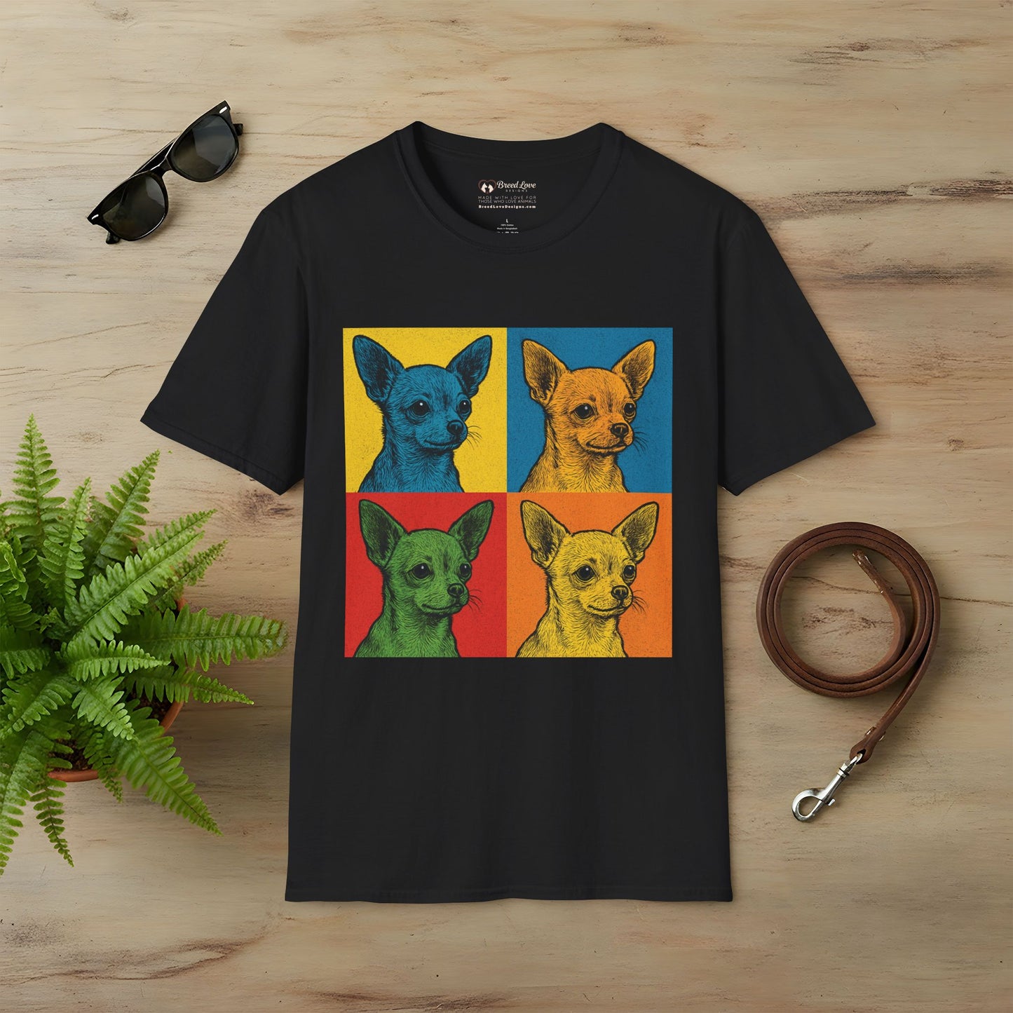 Chihuahua Pop Art T-Shirt