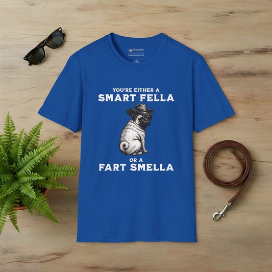 Smart Fella or Fart Smella T-Shirt