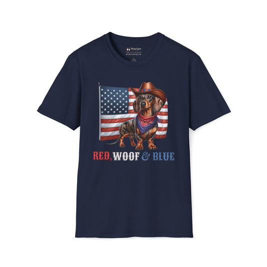 Red, Woof & Blue T-Shirt