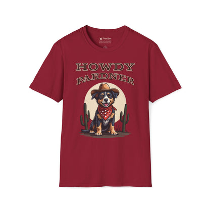 Howdy Pardner Border Collie T-Shirt