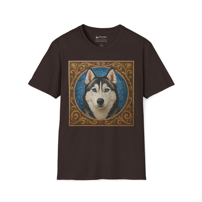 Siberian Husky Mosaic T-Shirt
