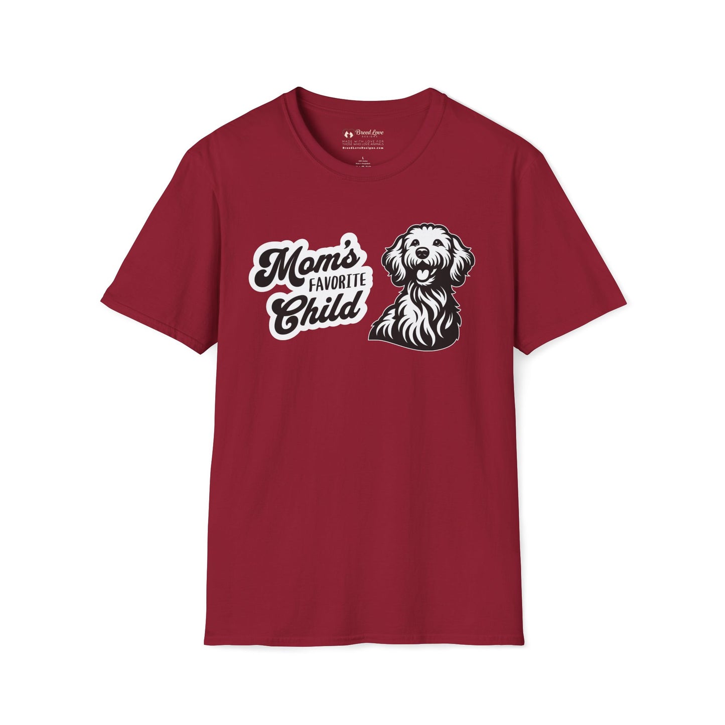 Mom's Favorite Child - Golden Doodle T-Shirt