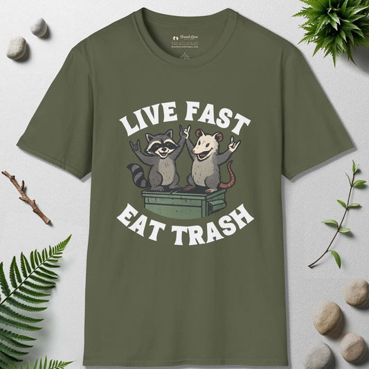 Live Fast Eat Trash T-Shirt